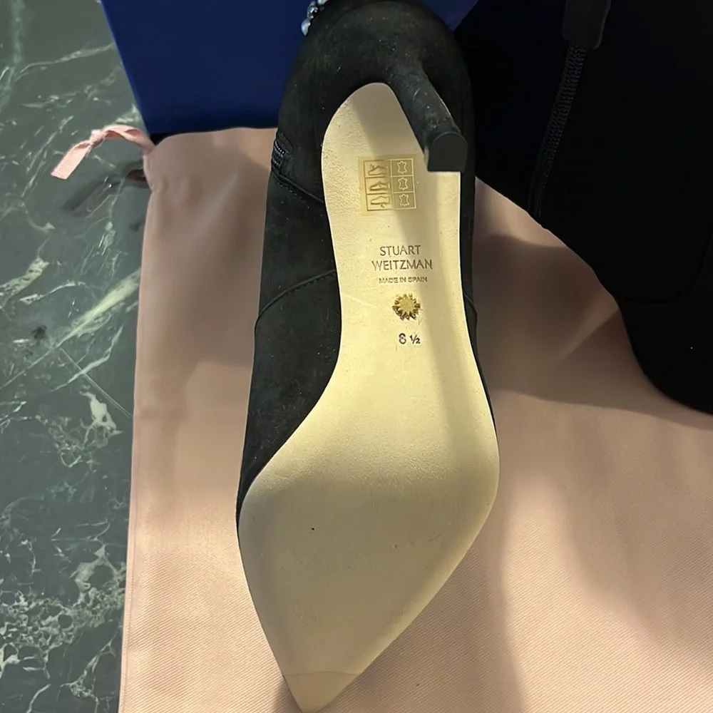 Stuart Weizman Black bootie - Picture 2 of 4